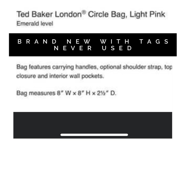Ted Baker circle ⭕️ Purse - Picture 6 of 6